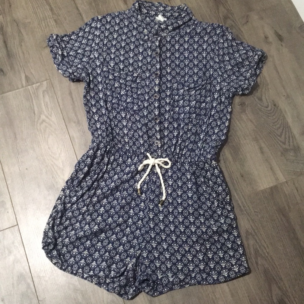 Forever 21 Floral Romper